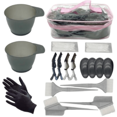 MOON COLLECTION_Hair Color Tool Set 19pcs_Cosmetic World